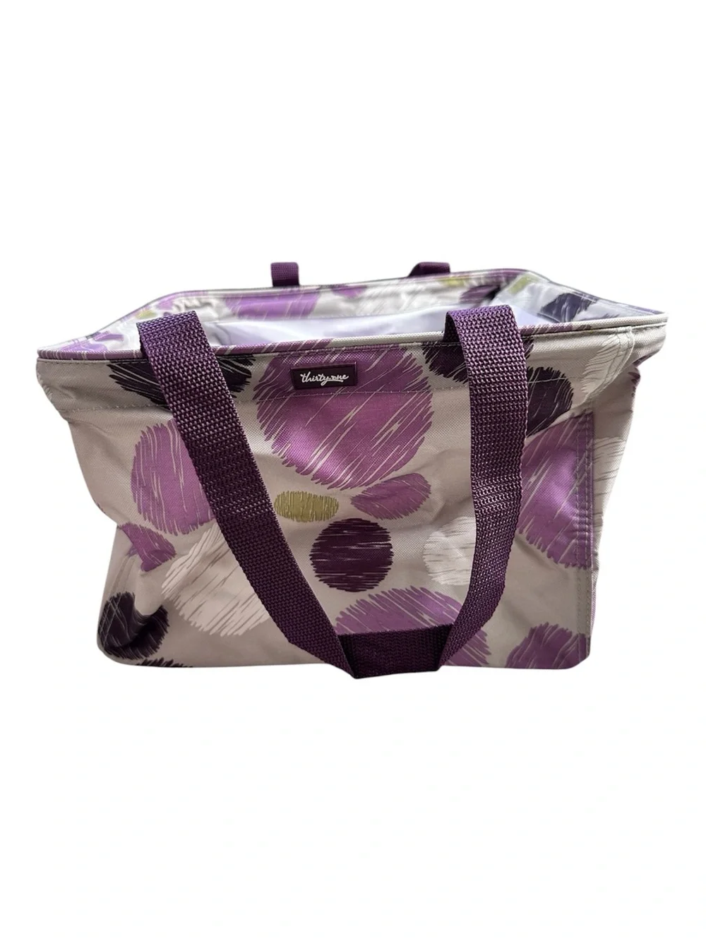 THIRTY-ONE Sq. Utility Tote Sketchy Dot & Littles CarryAll Caddy SnowDaze Bundle